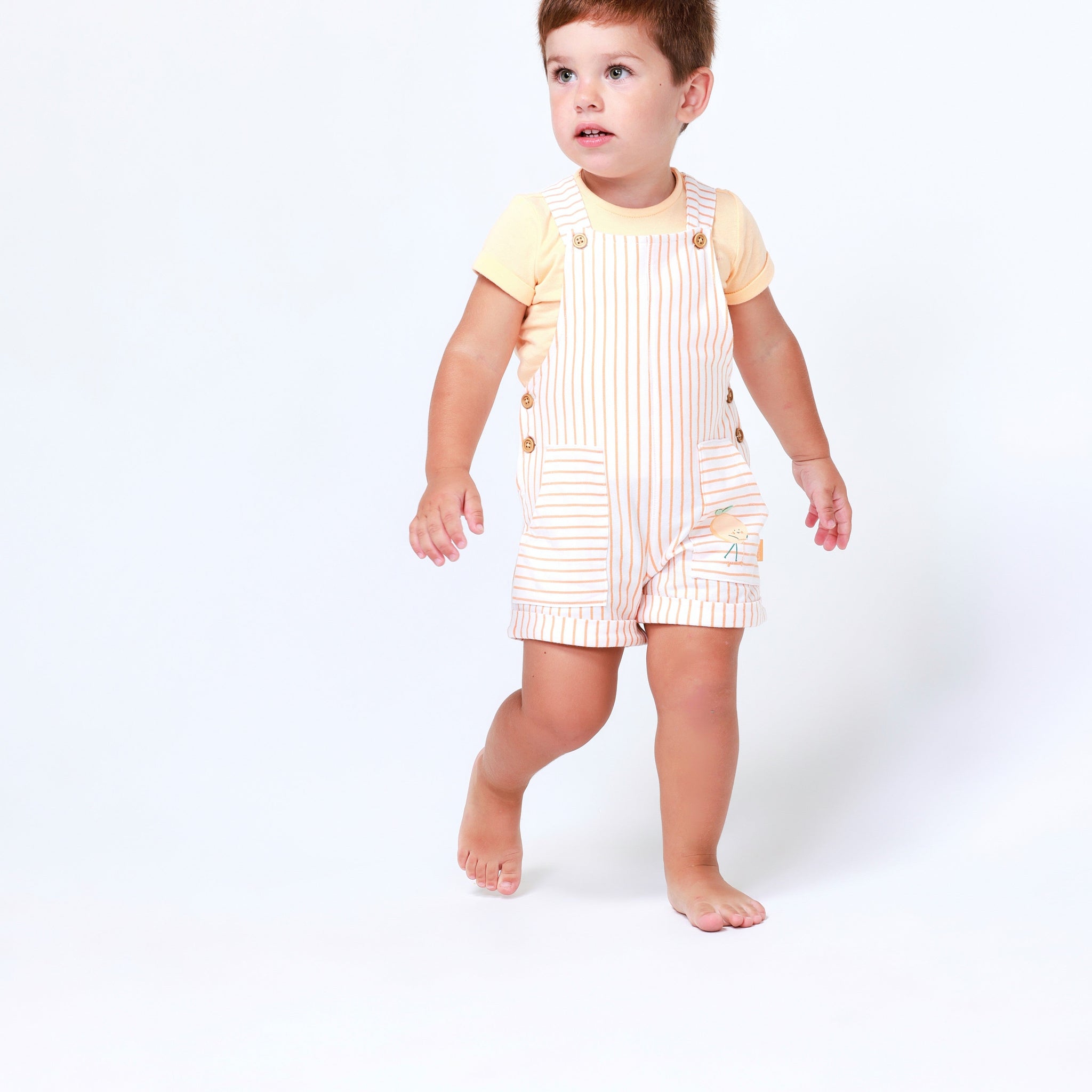 Orange 2 pieces set KHABBAZ