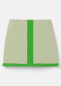 Julianna green double canvas skirt Tara Jarmon