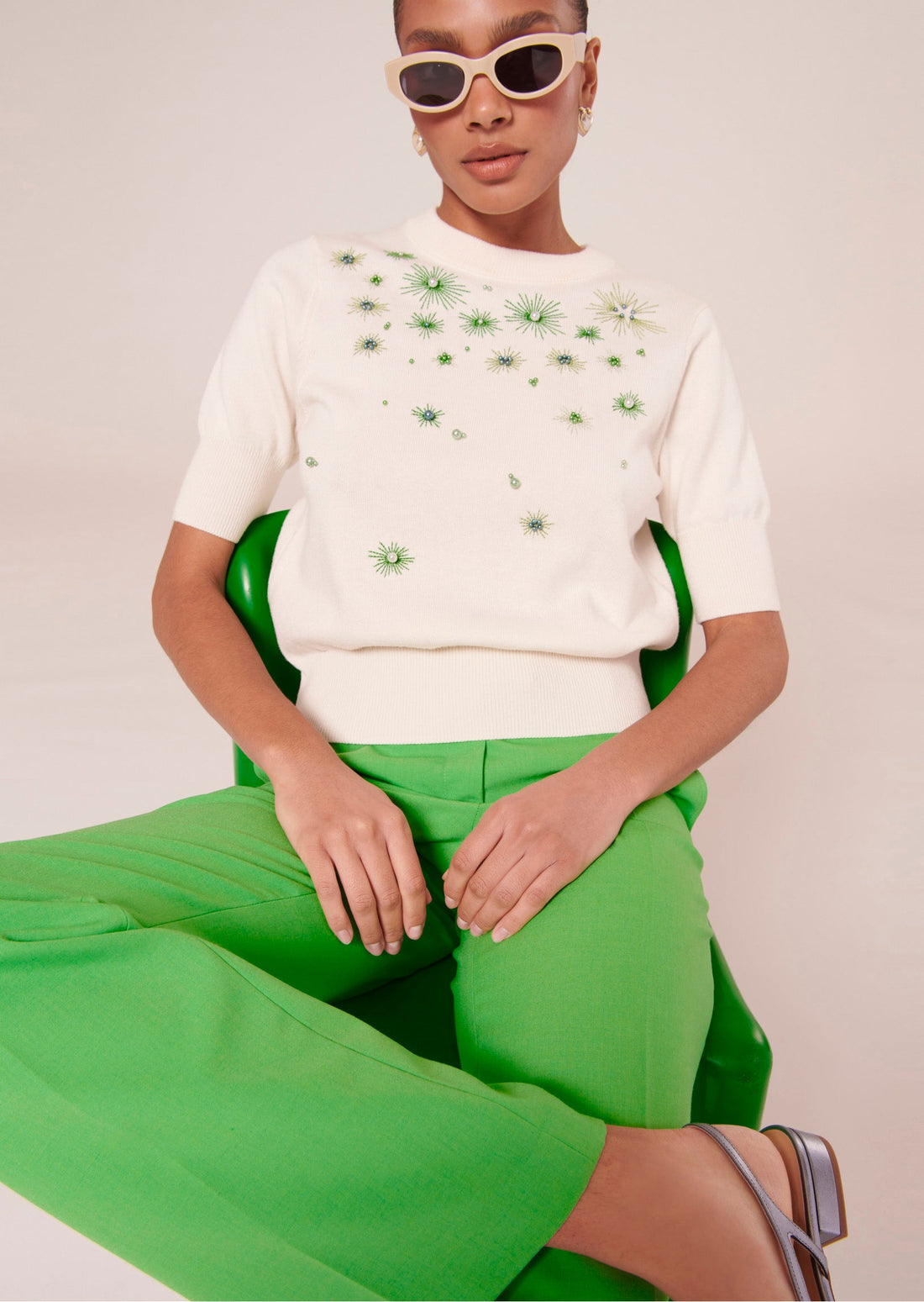 Peter green cold wool pants Tara Jarmon