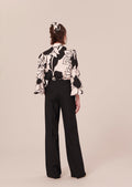 Primavera black cold wool pants Tara Jarmon
