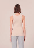 Pepite beige knit sweater Tara Jarmon