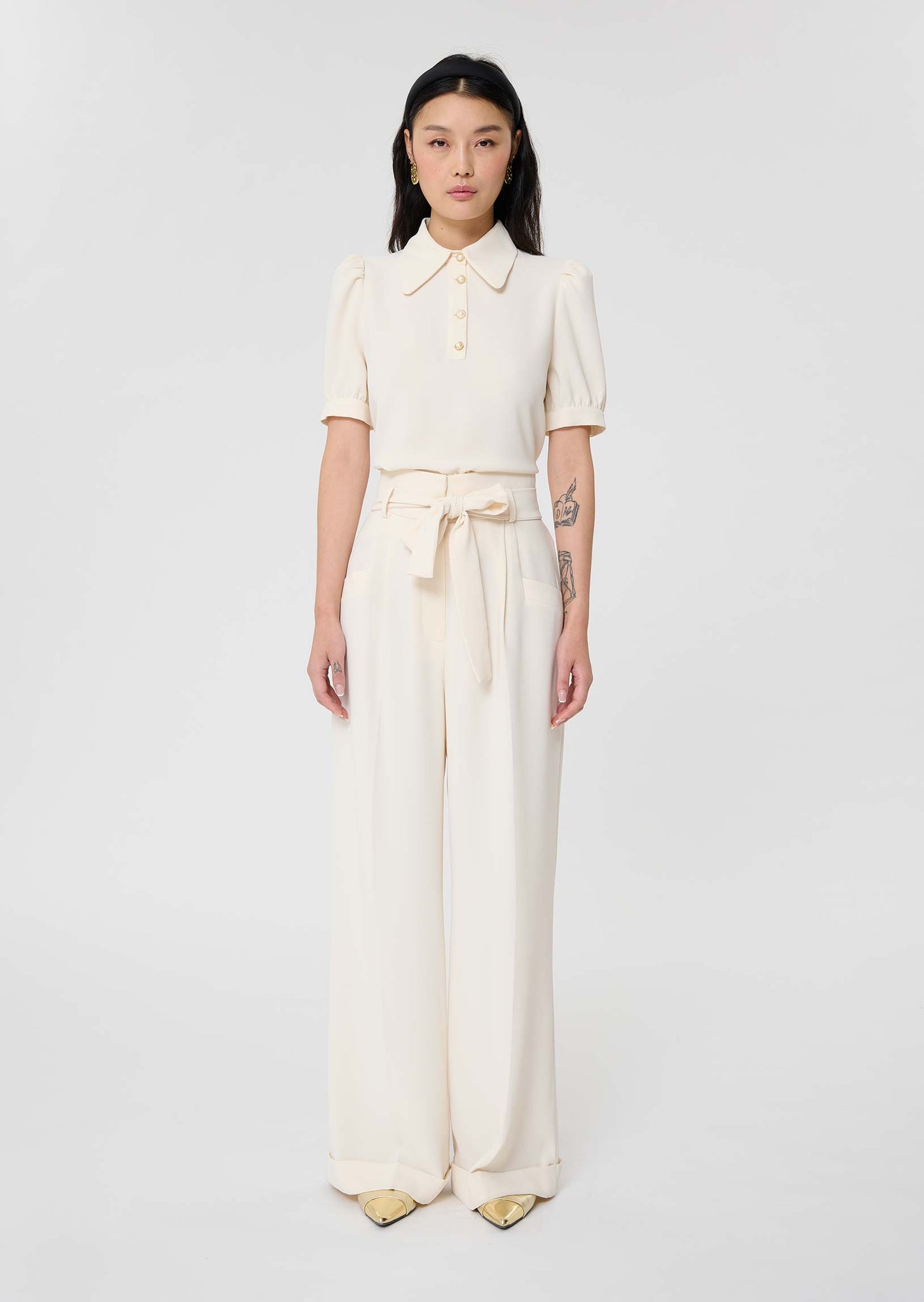 Pia Off White  Pants