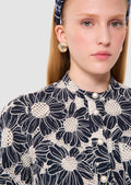 Calista Navy  Shirt