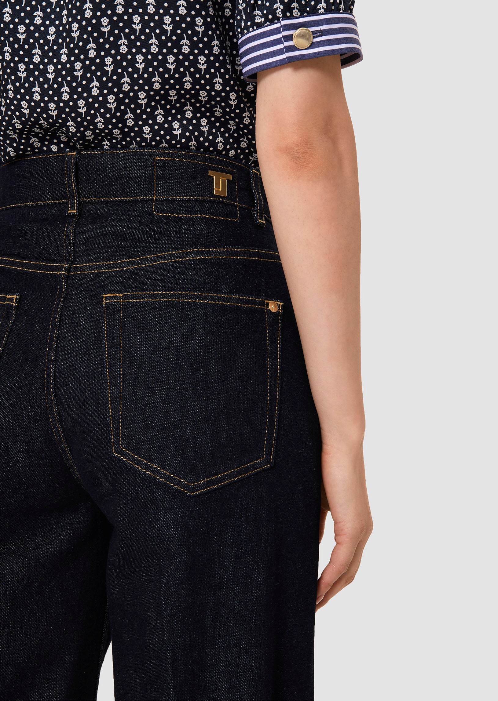 Jocelyn blue denim brut