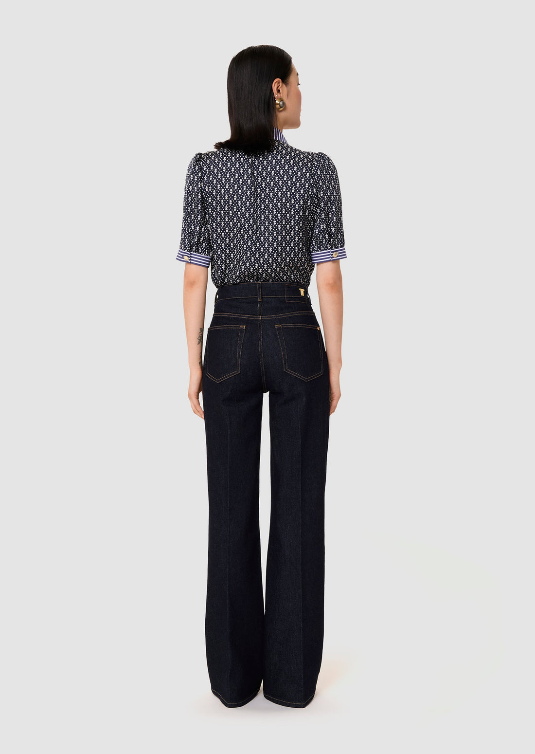 Jocelyn blue denim brut