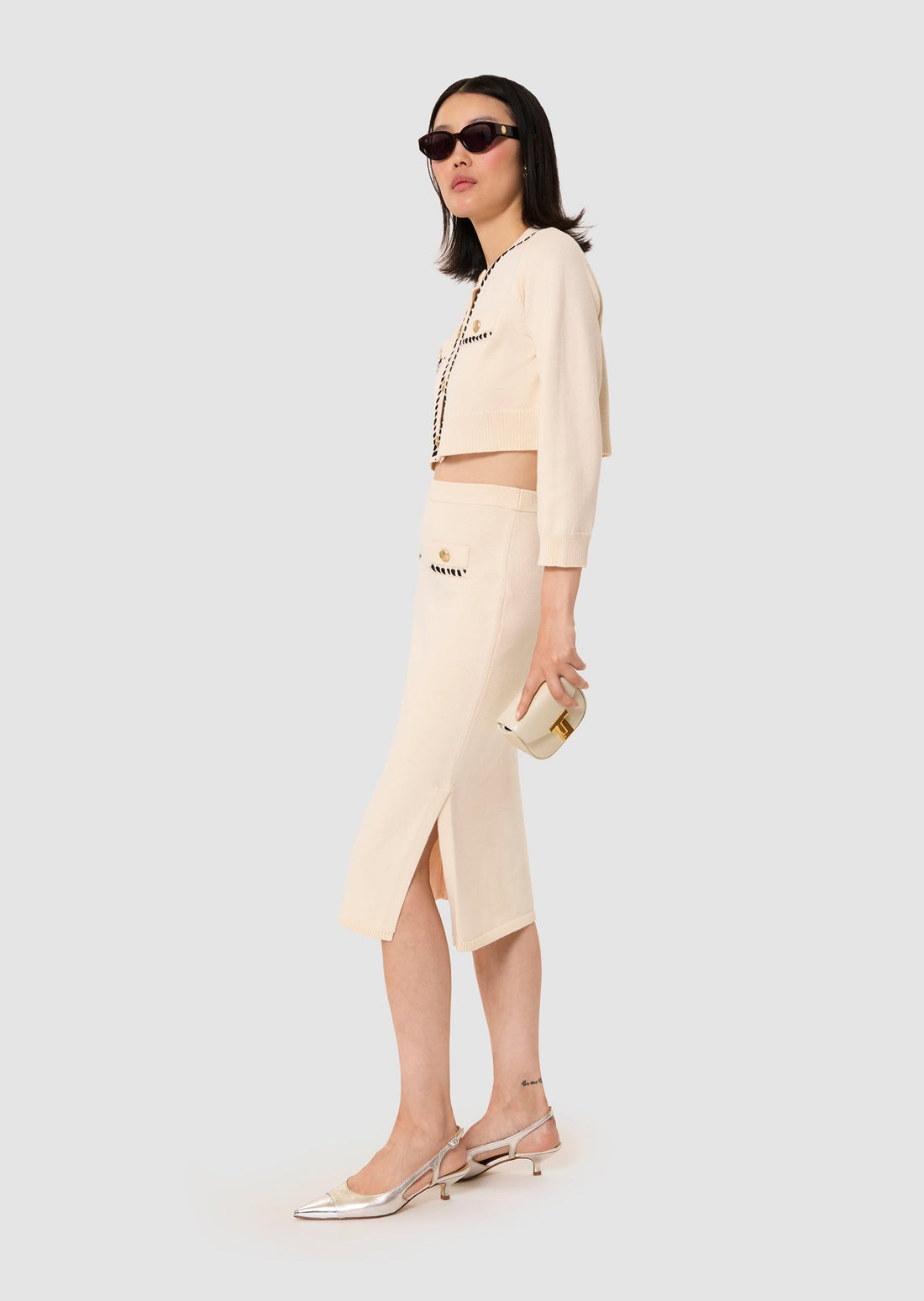 Jylia Off White  Skirt