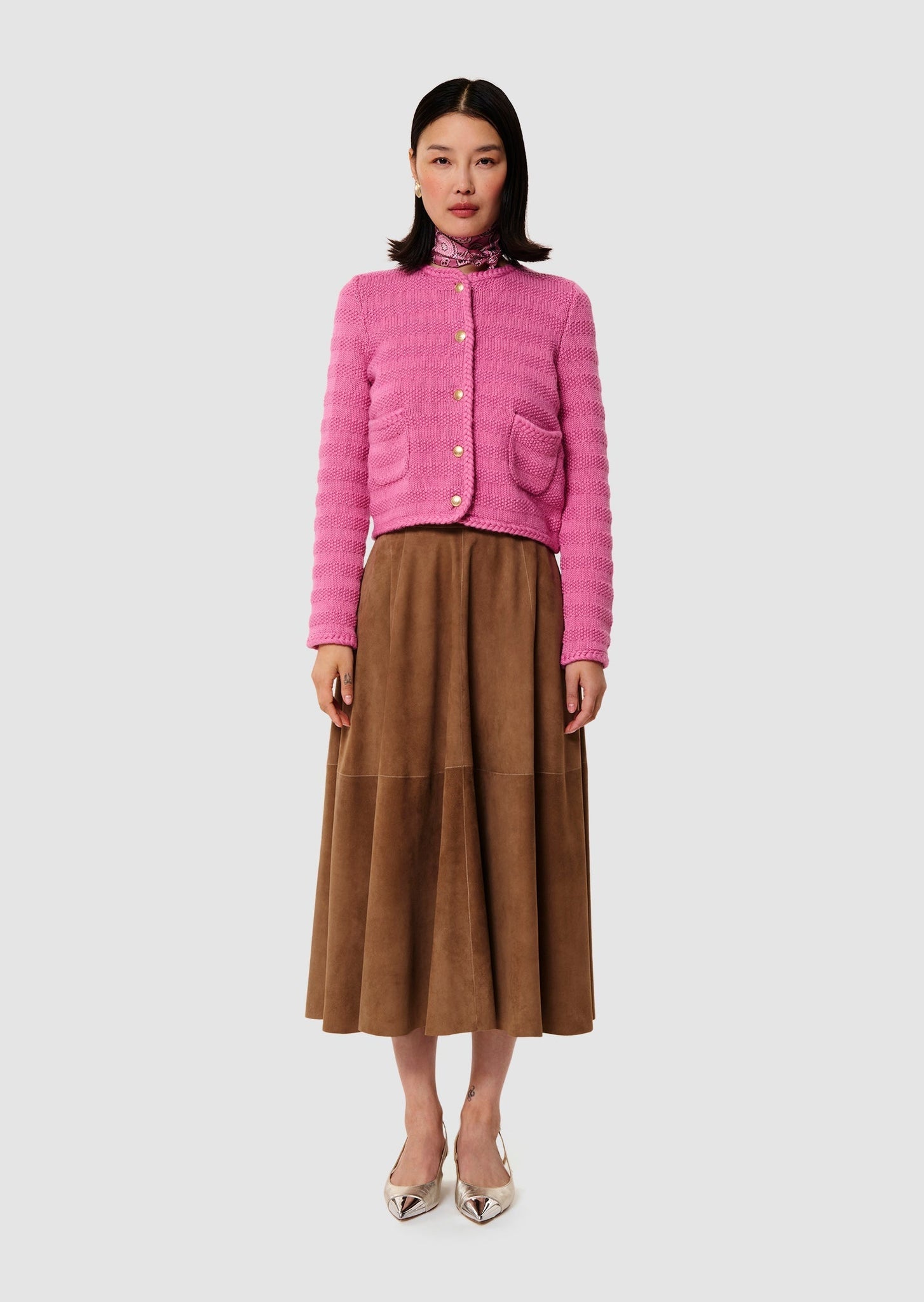 Jack brown velvelt leather