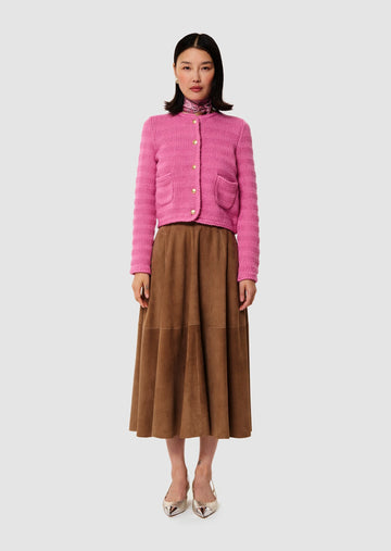 Jack brown velvelt leather