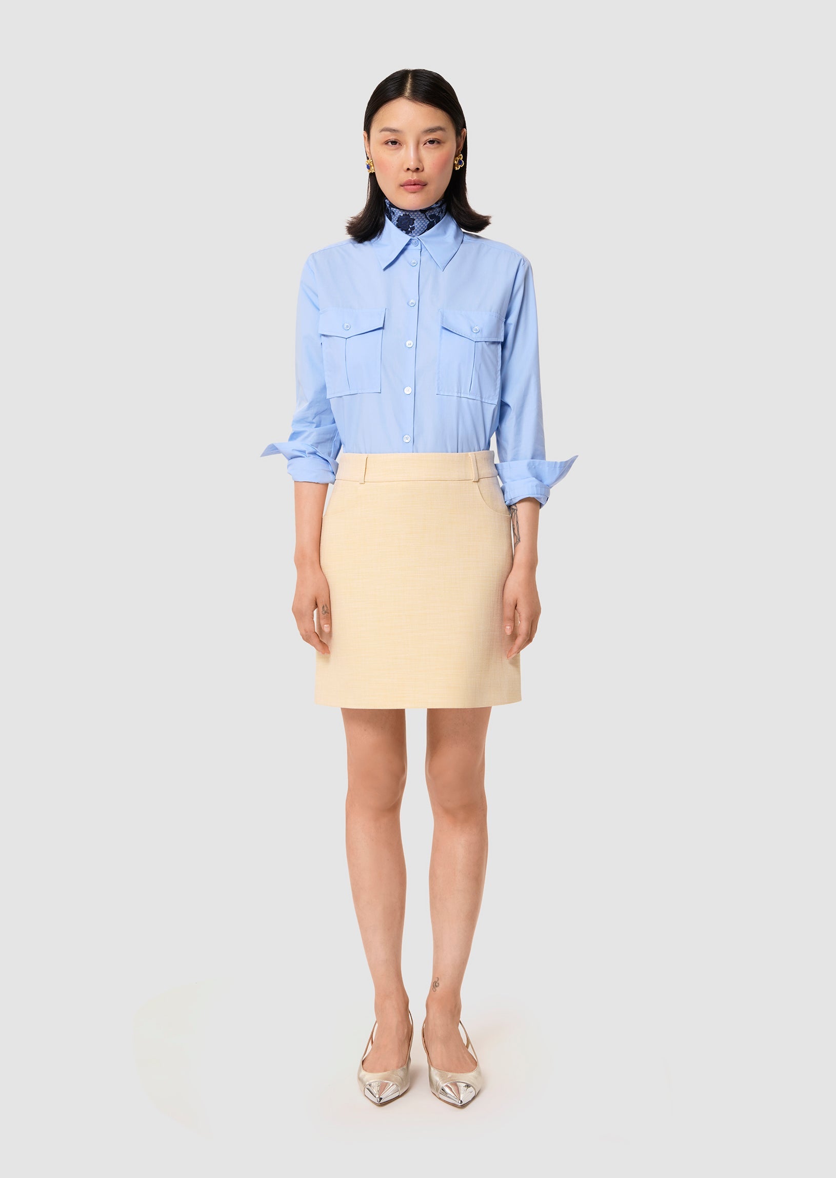 Janice Vanilla  Skirt