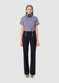 Pepino midnight blue tailored wool pants
