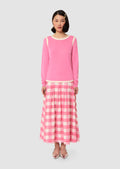 Ponama pink cotton top