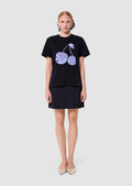 Tara Cherry Navy  T-Shirt