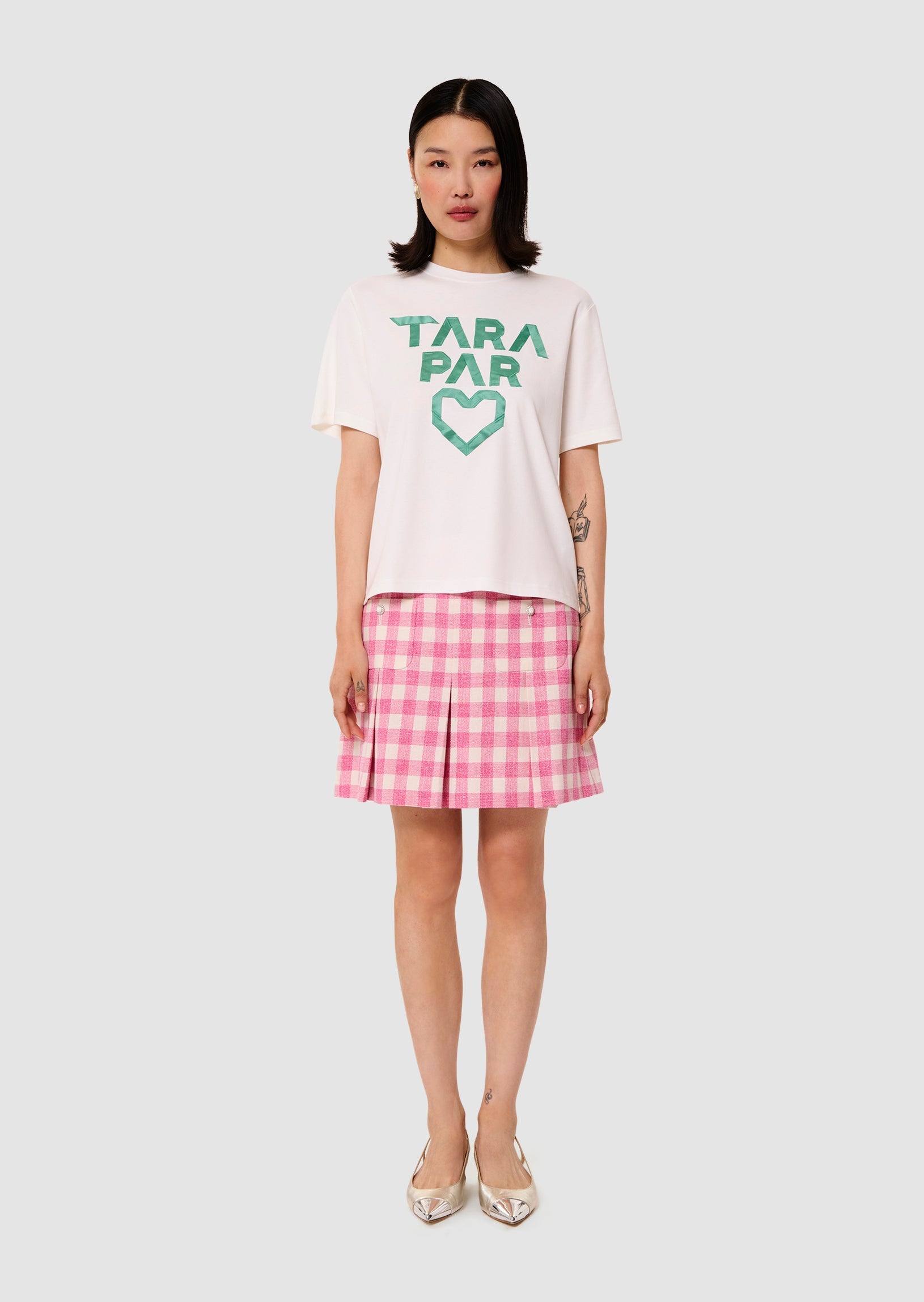 Trefle Green T-Shirt Tara Jarmon
