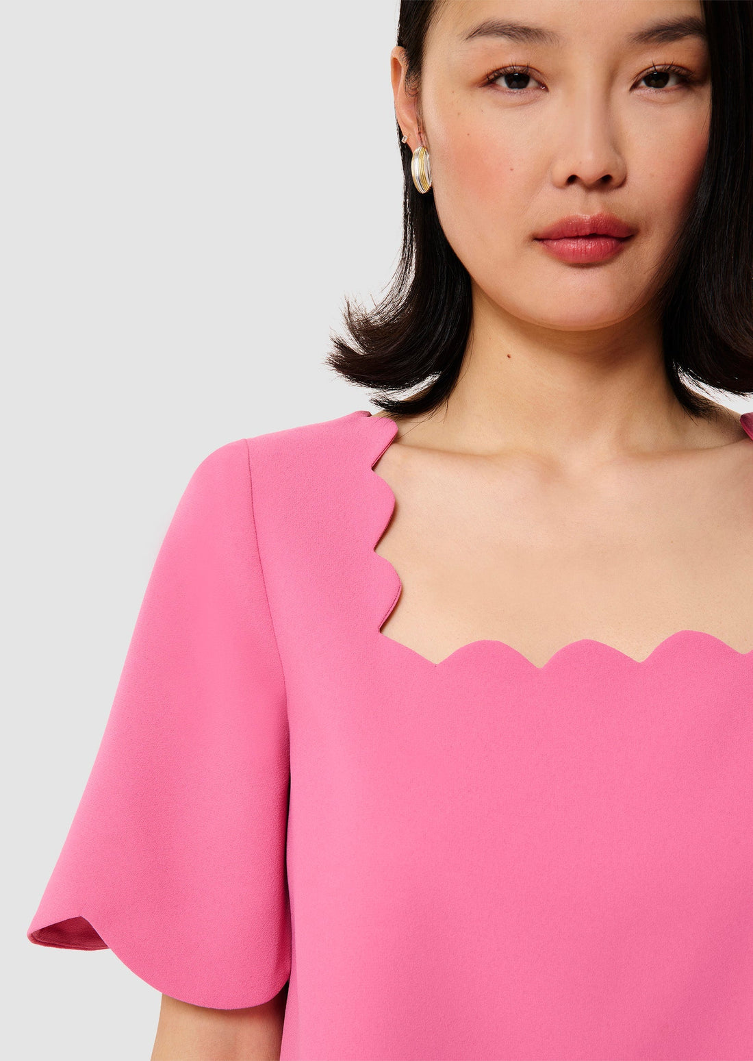 Timothy pink crepe top - Tara Jarmon Lebanon