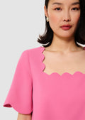 Timothy pink crepe top - Tara Jarmon Lebanon
