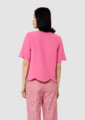 Timothy pink crepe top - Tara Jarmon Lebanon