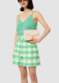 Tamara green crepe top - Tara Jarmon Lebanon