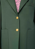 Valentin green tailored jacket
