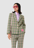 Valy green tartan jacket
