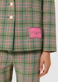 Valy green tartan jacket