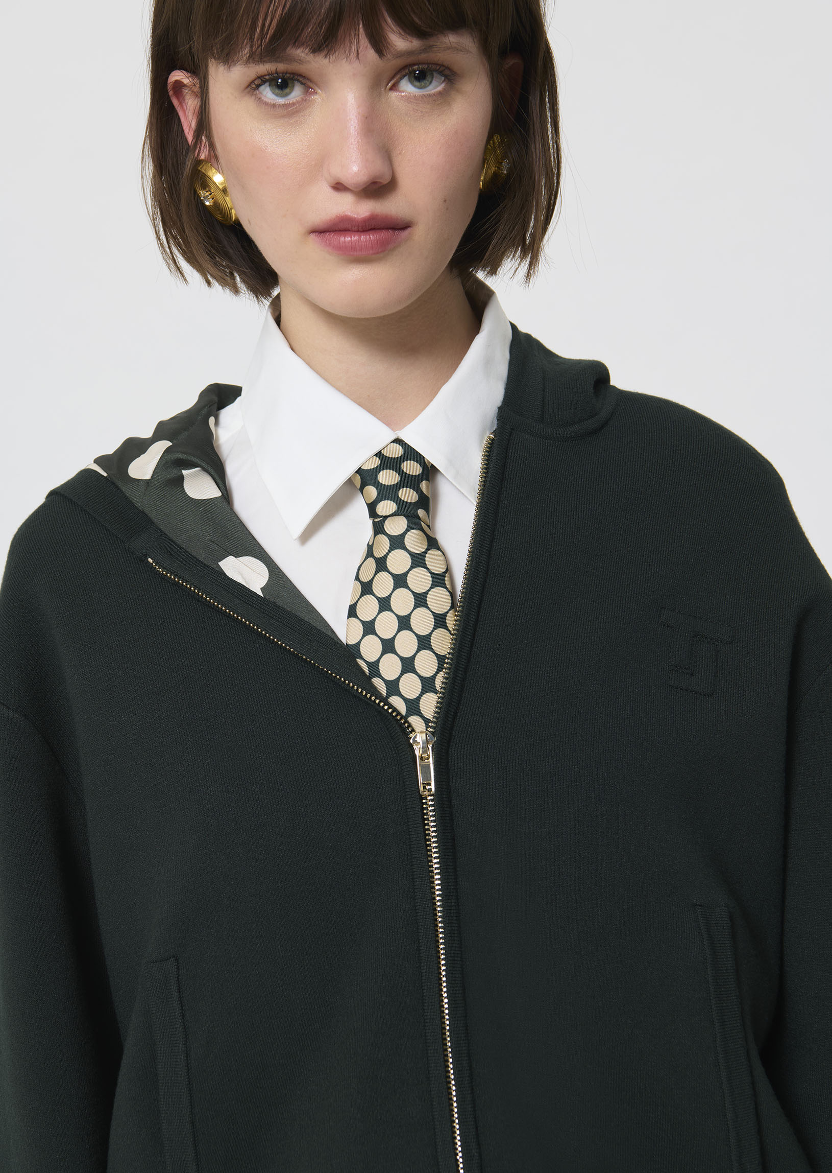 Gianni Green Cardigan Tara Jarmon