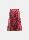 Juline  raspberry skirt Tara Jarmon