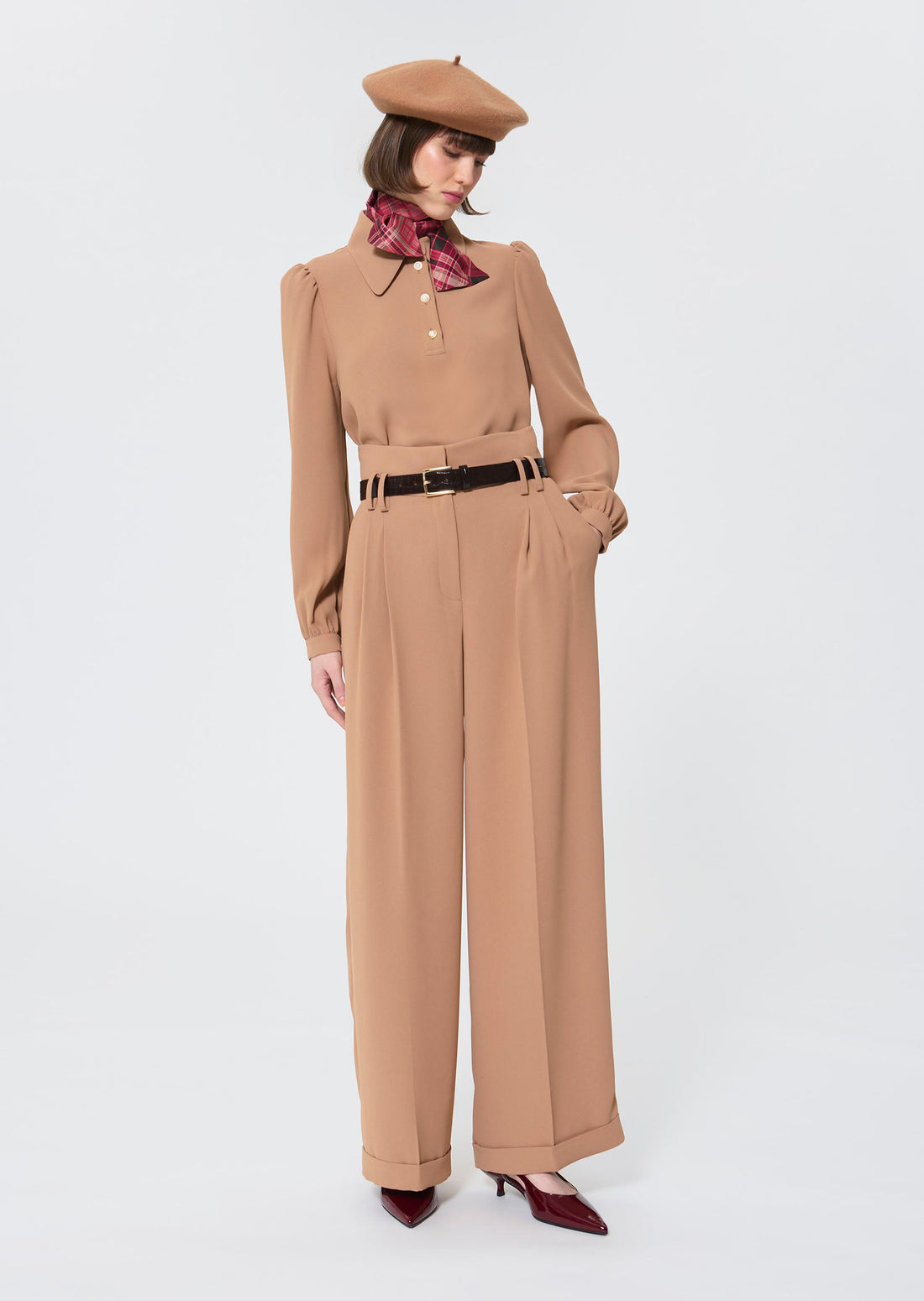 Pia  hazelnut pants Tara Jarmon