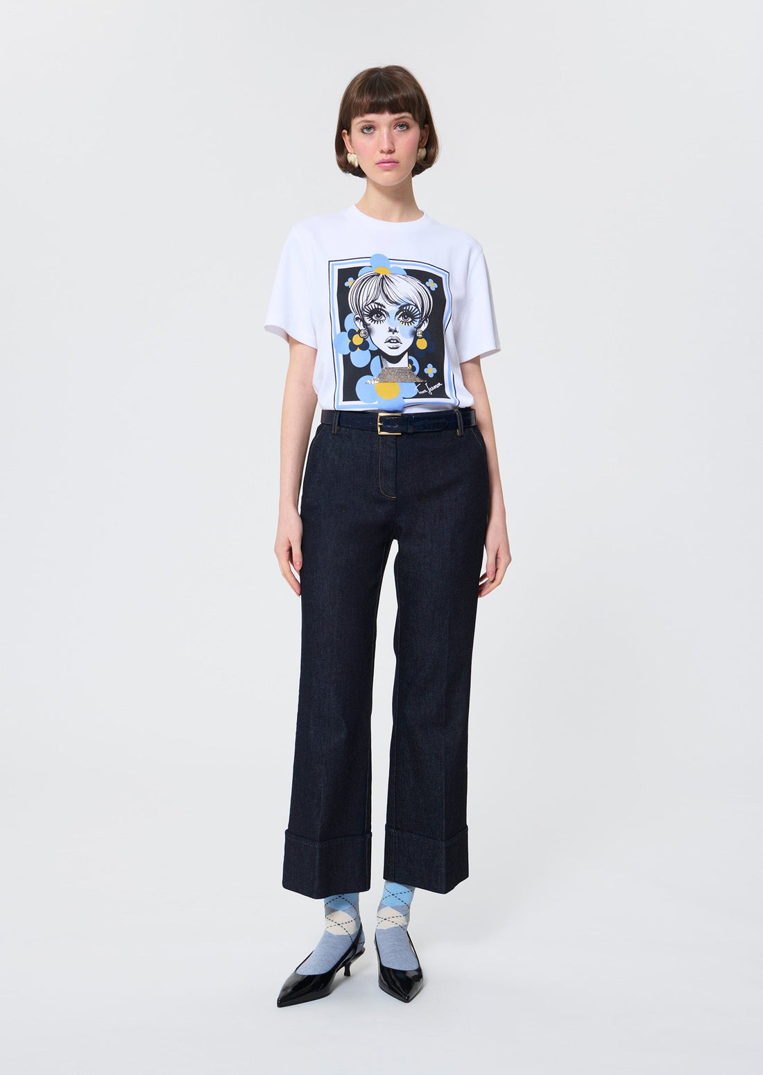 Taratwiggy white t-shirt Tara Jarmon