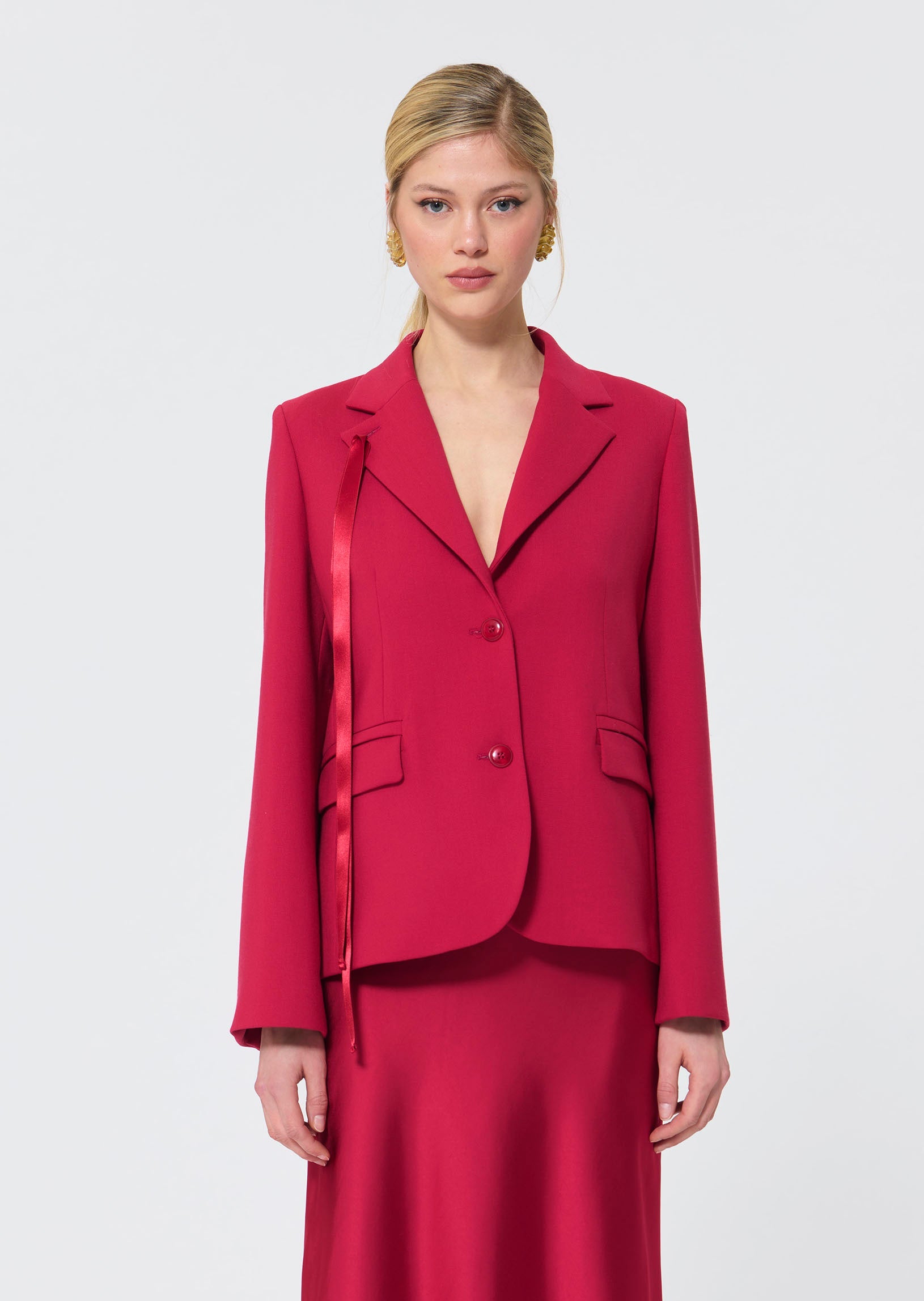 Vincent garnet jacket BeytMod