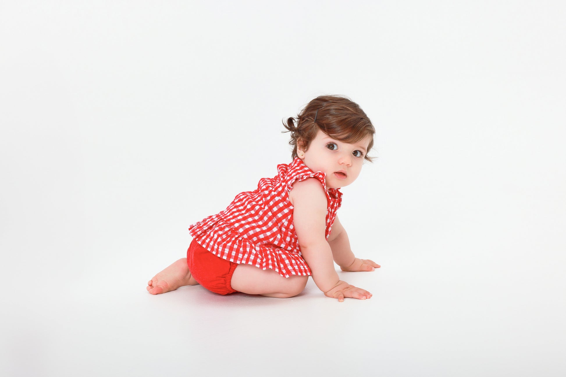 Red dress & briefs KHABBAZ