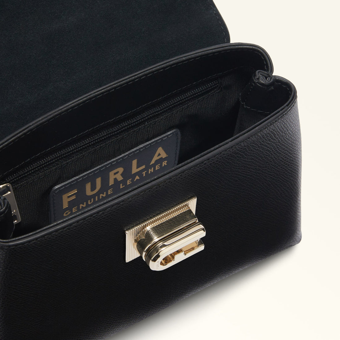 NERO FURLA 1927 TOP HANDLE