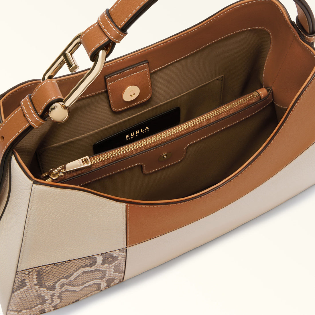 FURLA NUVOLA HOBO TONI BRANDY