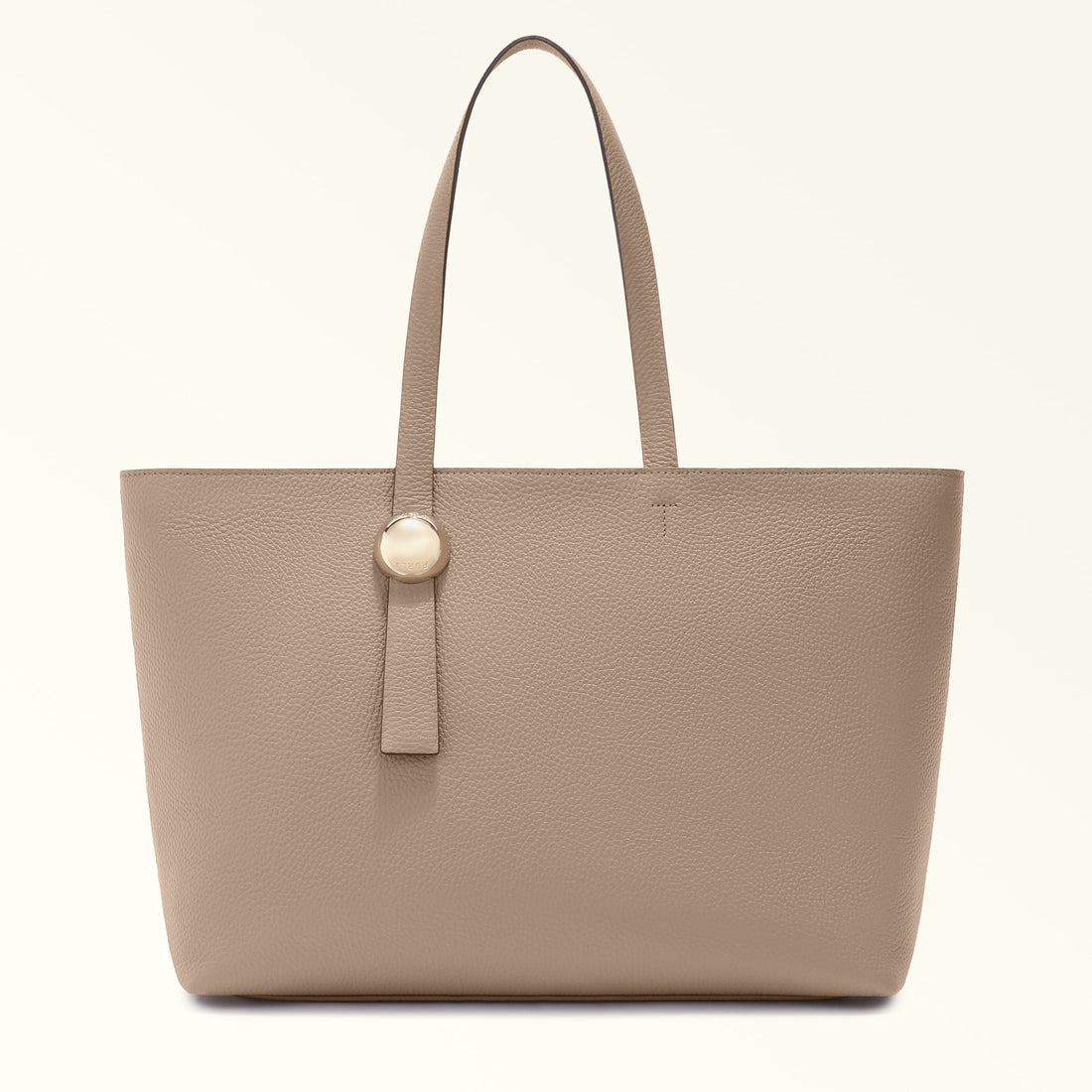 FURLA SFERA TOTE BAG STUCCO GRAY