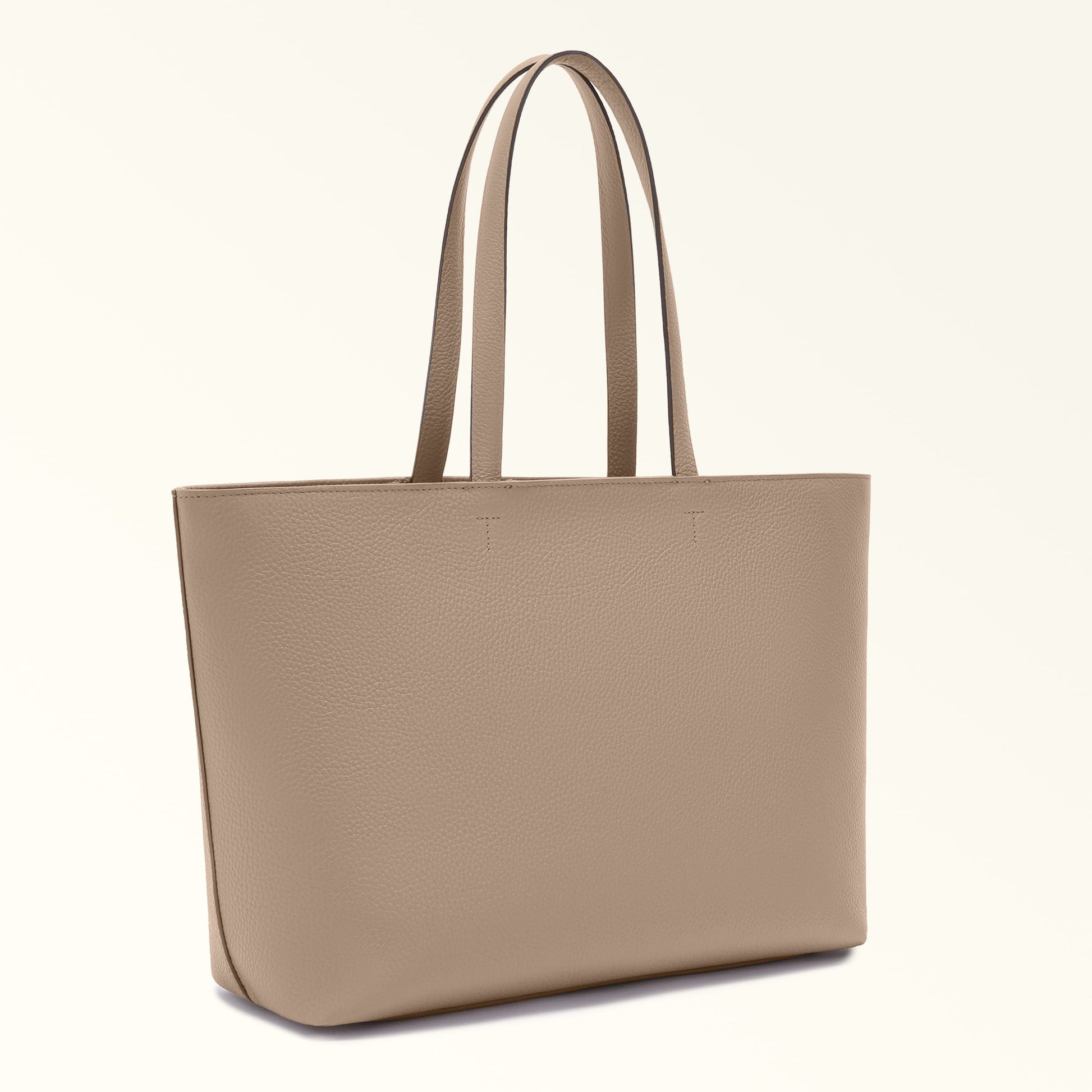 FURLA SFERA TOTE BAG STUCCO GRAY