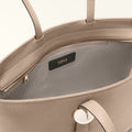 FURLA SFERA TOTE BAG STUCCO GRAY