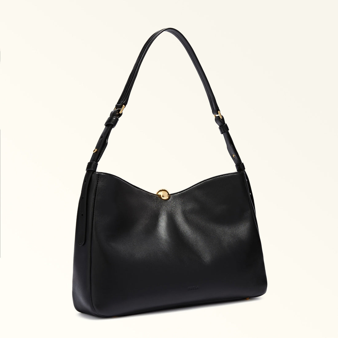 Shoulder Bag F5S-Furla Sfera Soft Nero