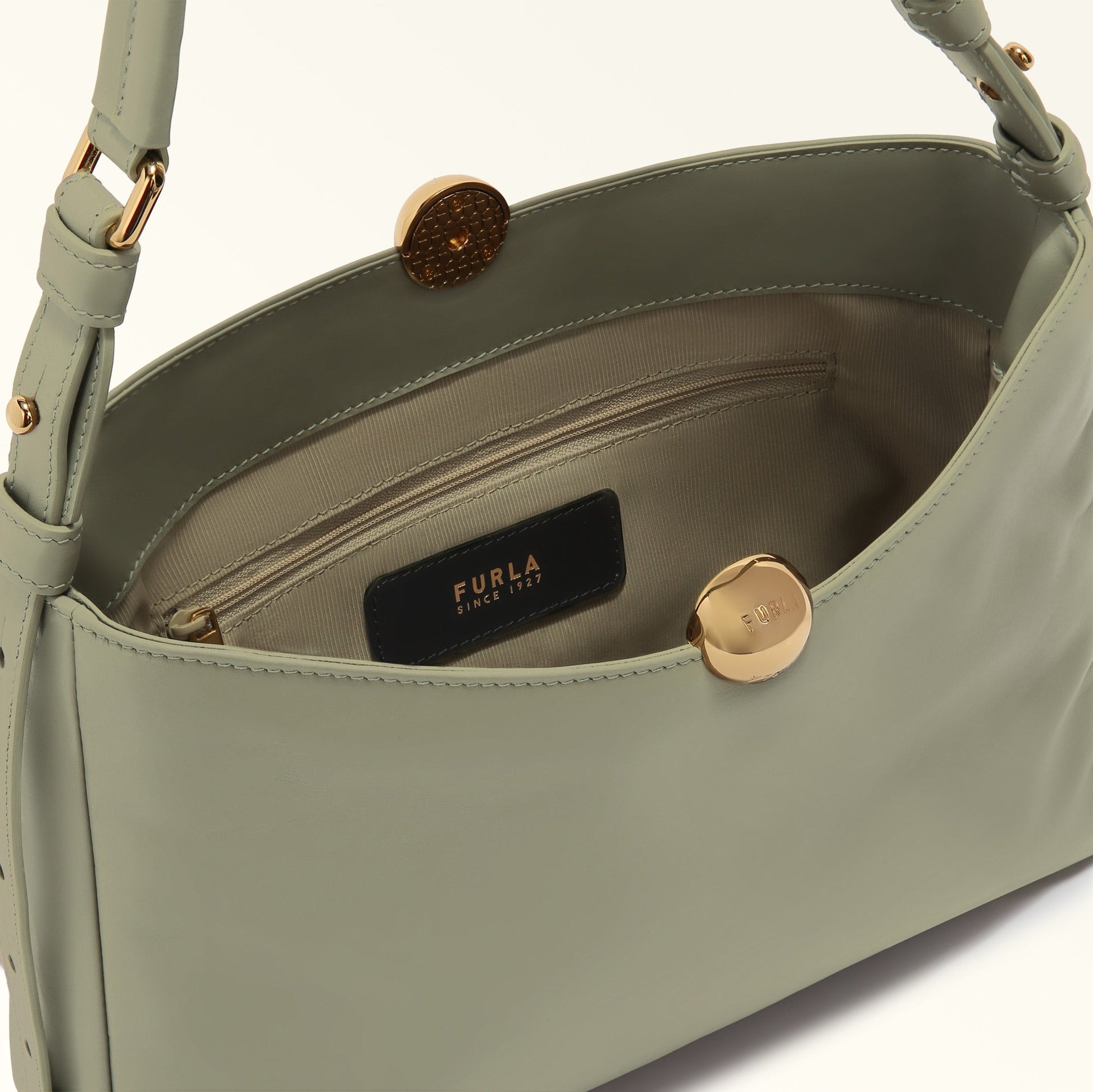 Furla Sfera Soft Shoulder Bag Agave B Furla