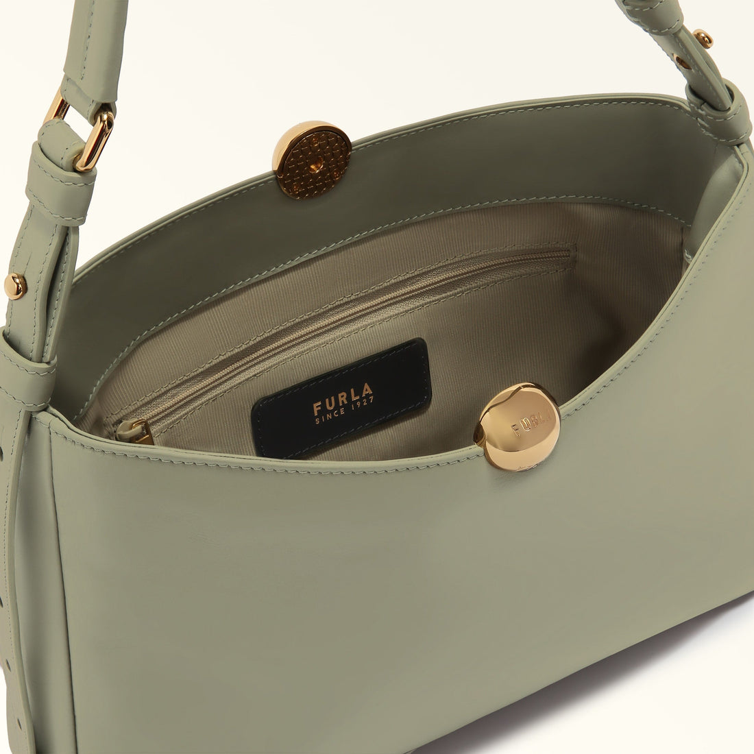 FURLA SFERA SOFT SHOULDER BAG AGAVE b
