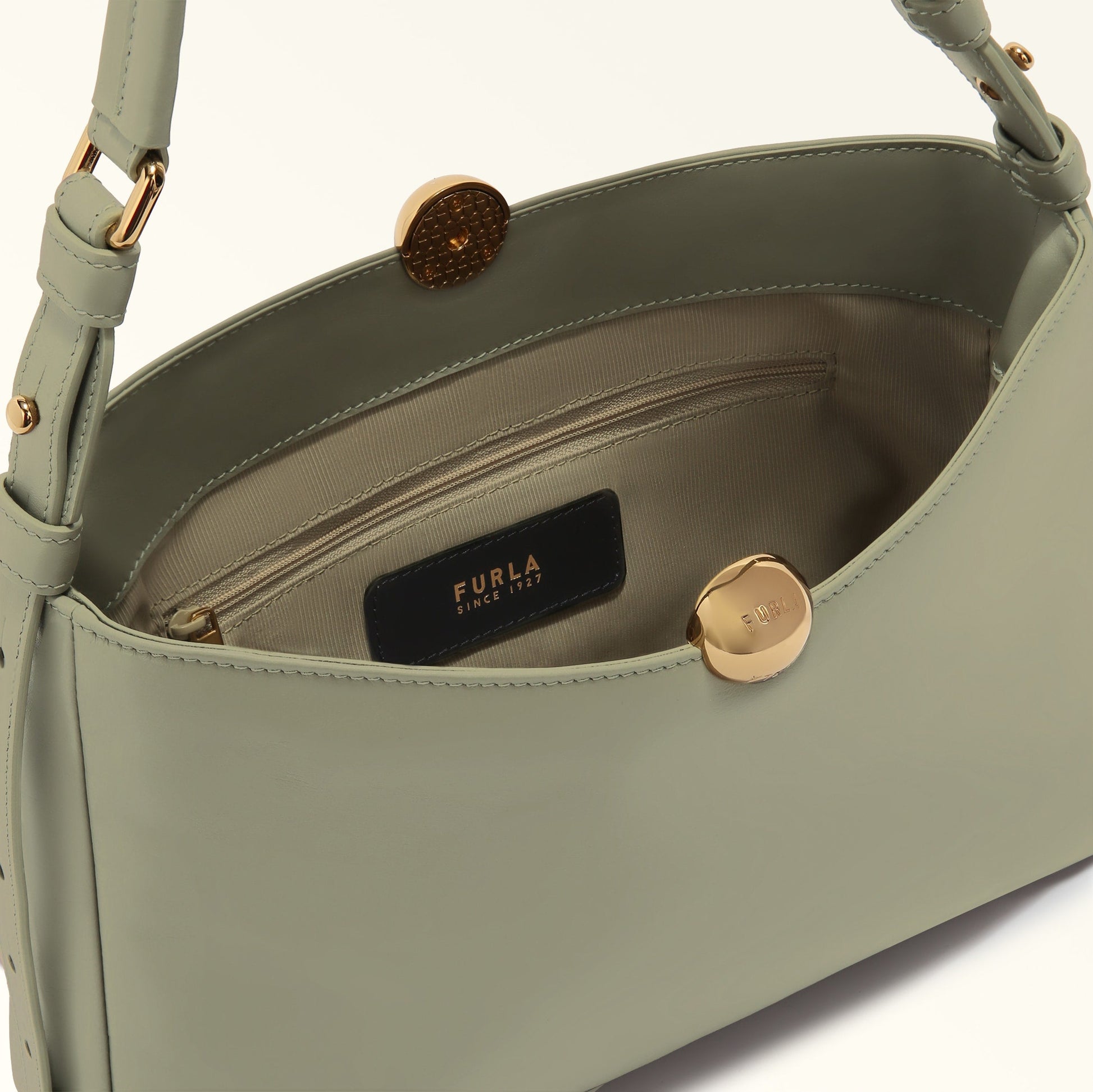 FURLA SFERA SOFT SHOULDER BAG AGAVE b