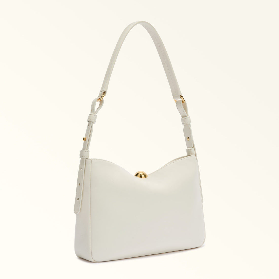 Shoulder Bag F5S-Furla Sfera Soft Panna