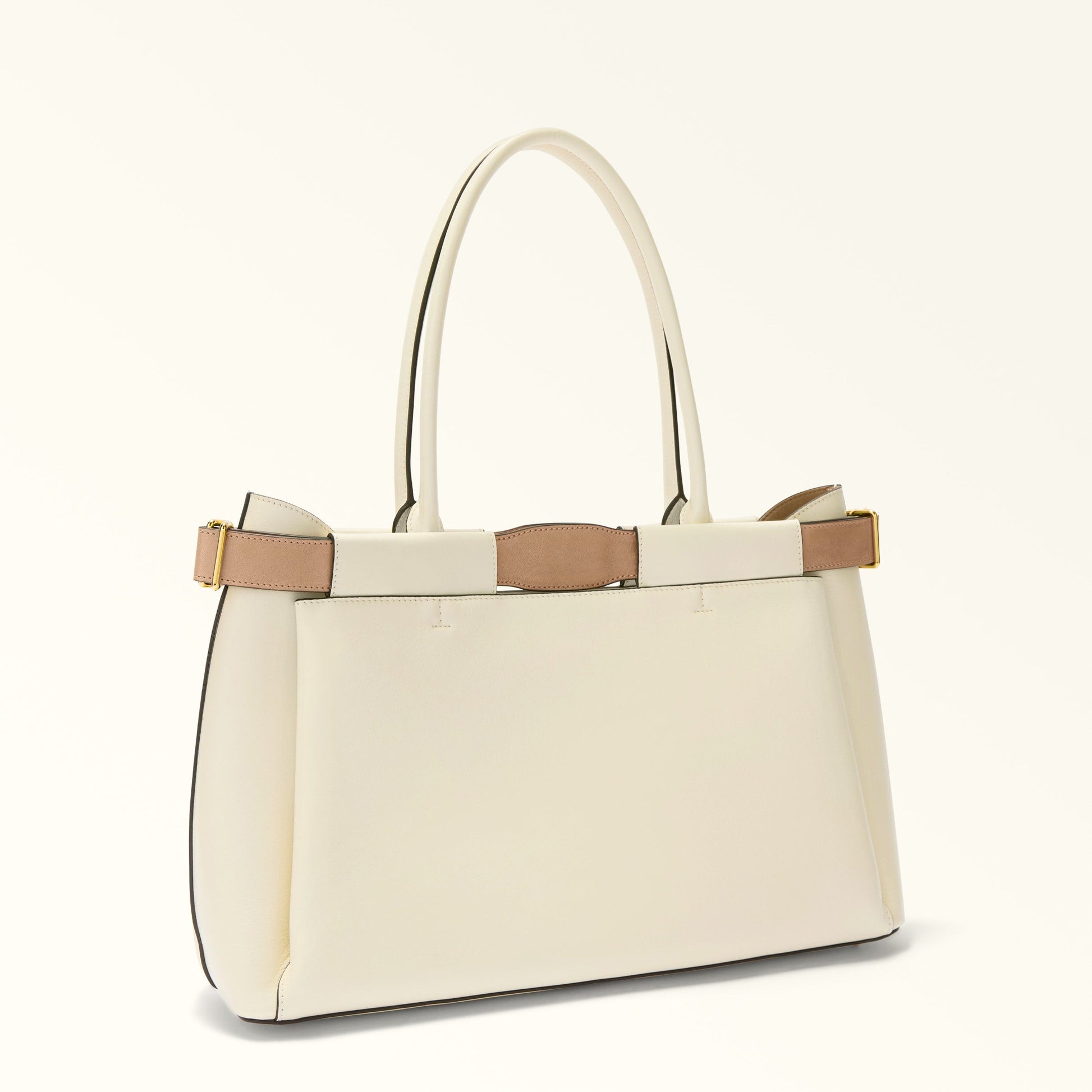 Furla Iris Tote Bag Avorio+Deserto Furla