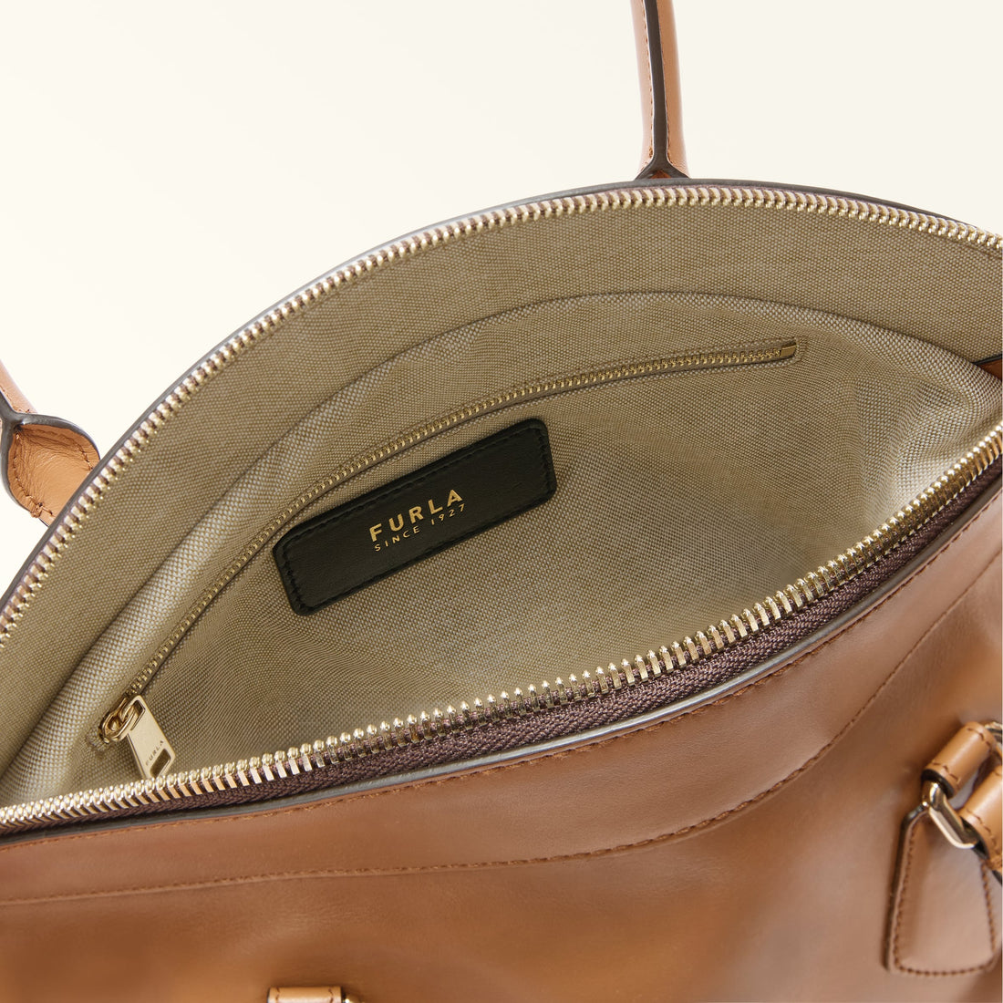 FURLA ERICA TOTE BAG BRANDY