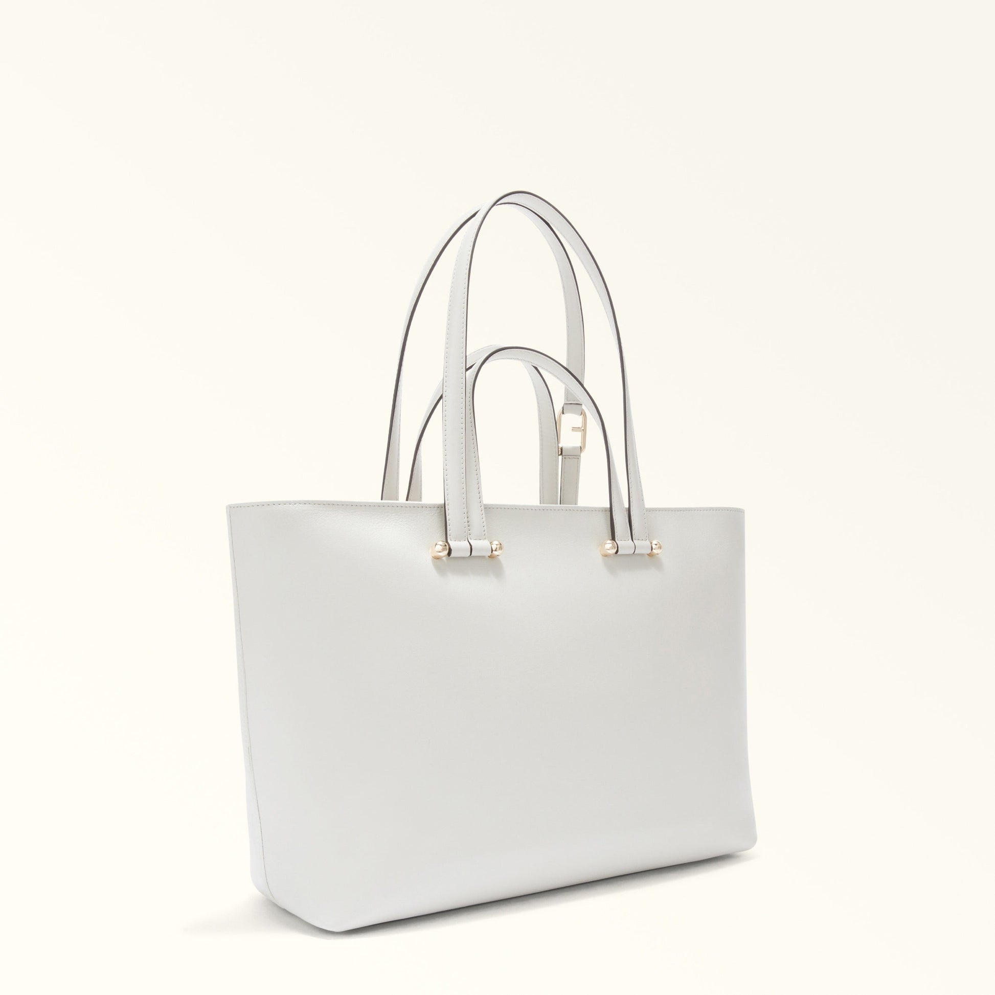 FURLA DUETTO TOTE BAG MARSHMALLOW+GRIGIO int.