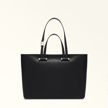 Furla Duetto Tote Bag Nero+Nero Int Furla