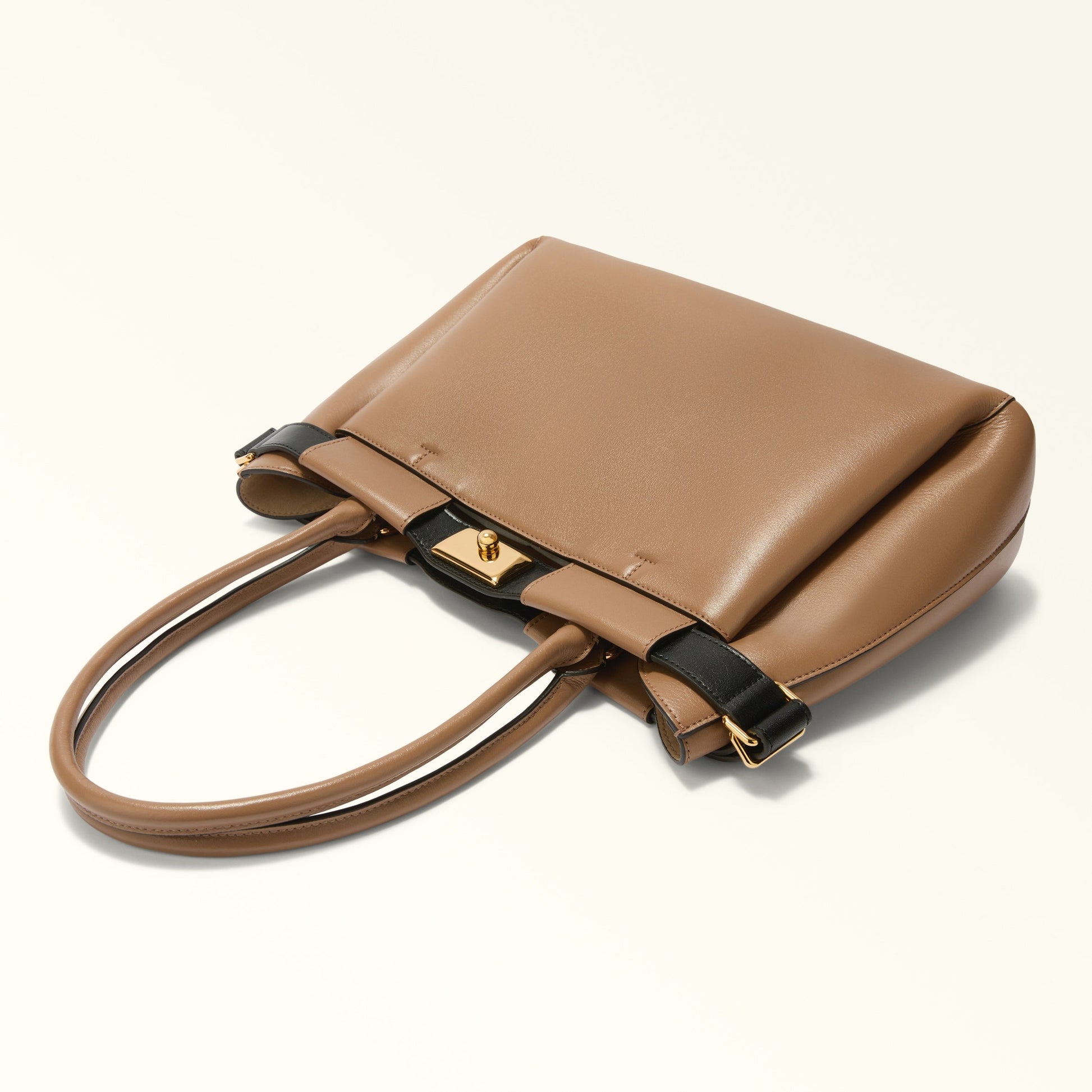 Furla Iris Tote Bag Deserto+Nero Furla