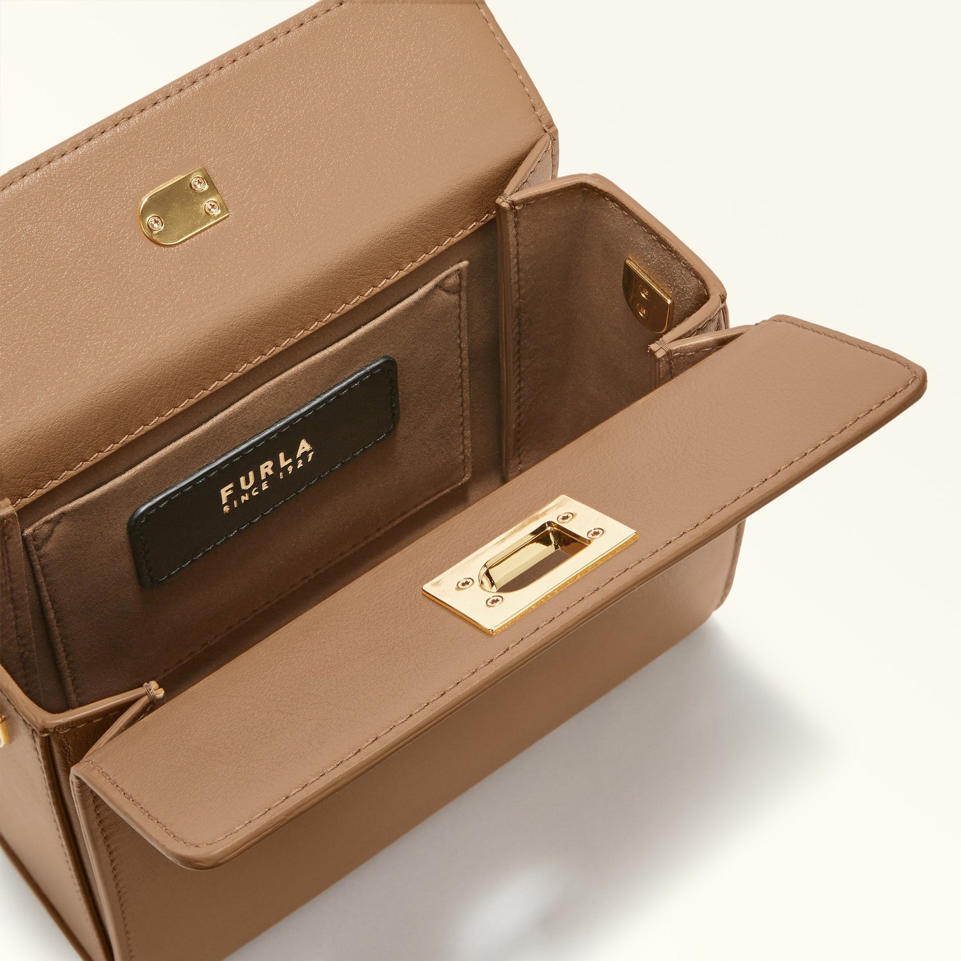 FURLA ARCO SHOULDER BAG DESERTO