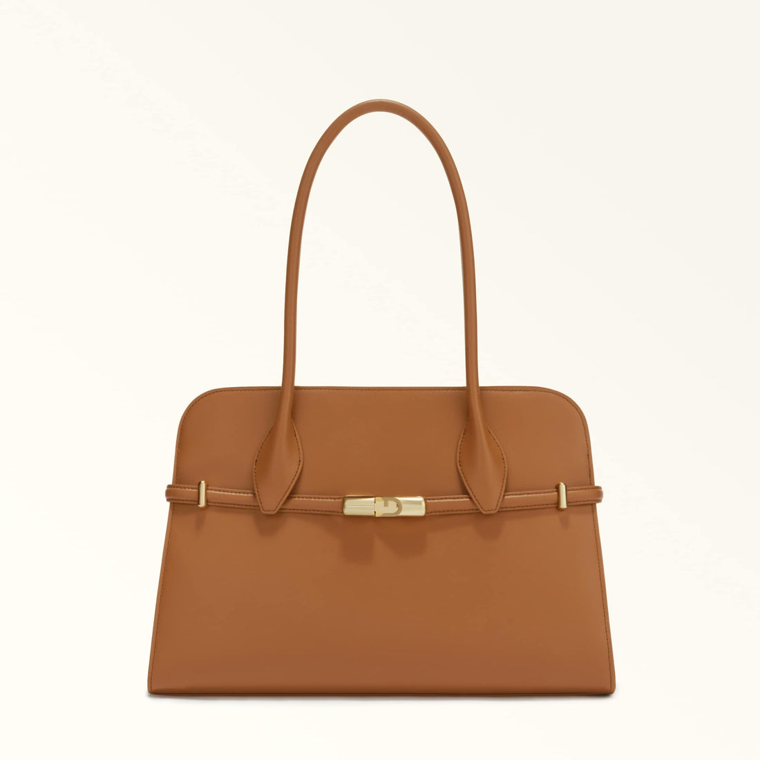 FURLA GOCCIA SHOULDER BAG BRANDY