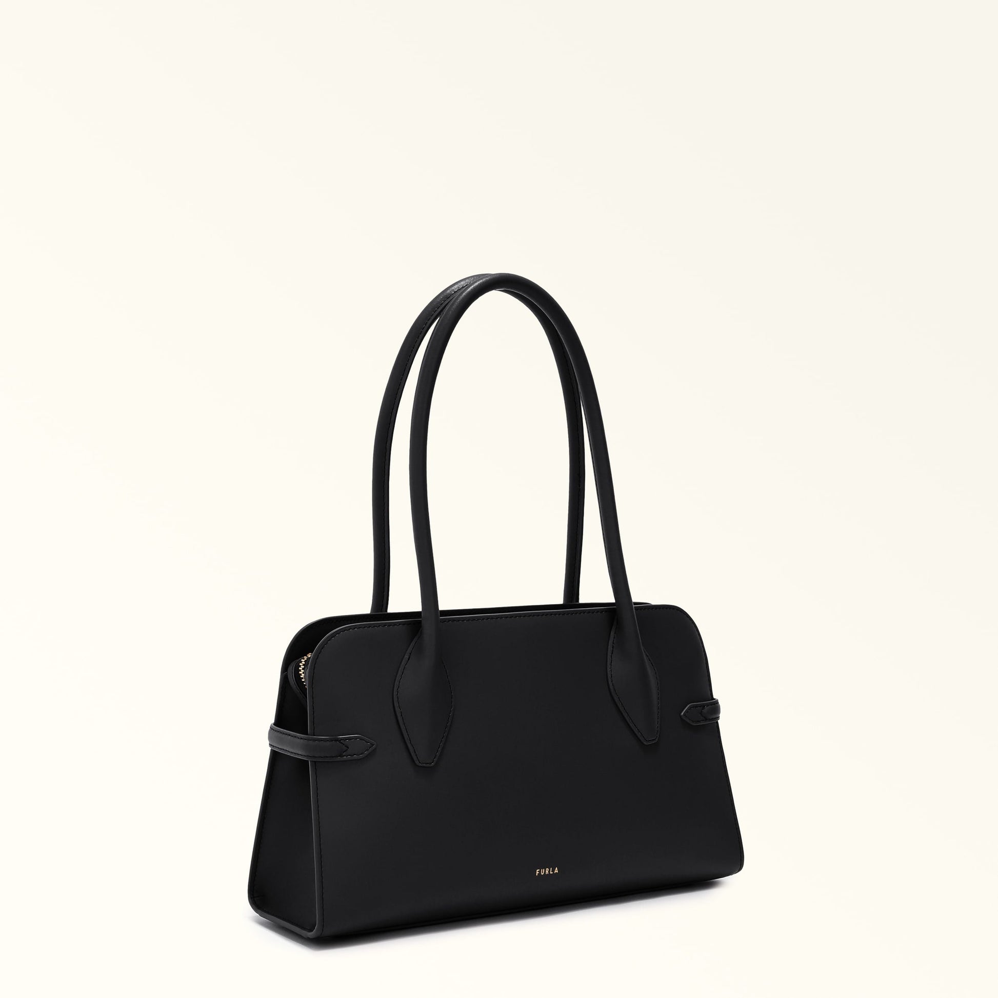 Furla Goccia Shoulder Bag Nero Furla