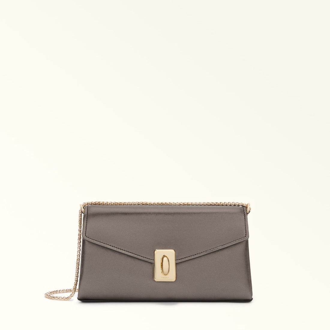 FURLA MERIDIANA CROSSBODY DARK GREY