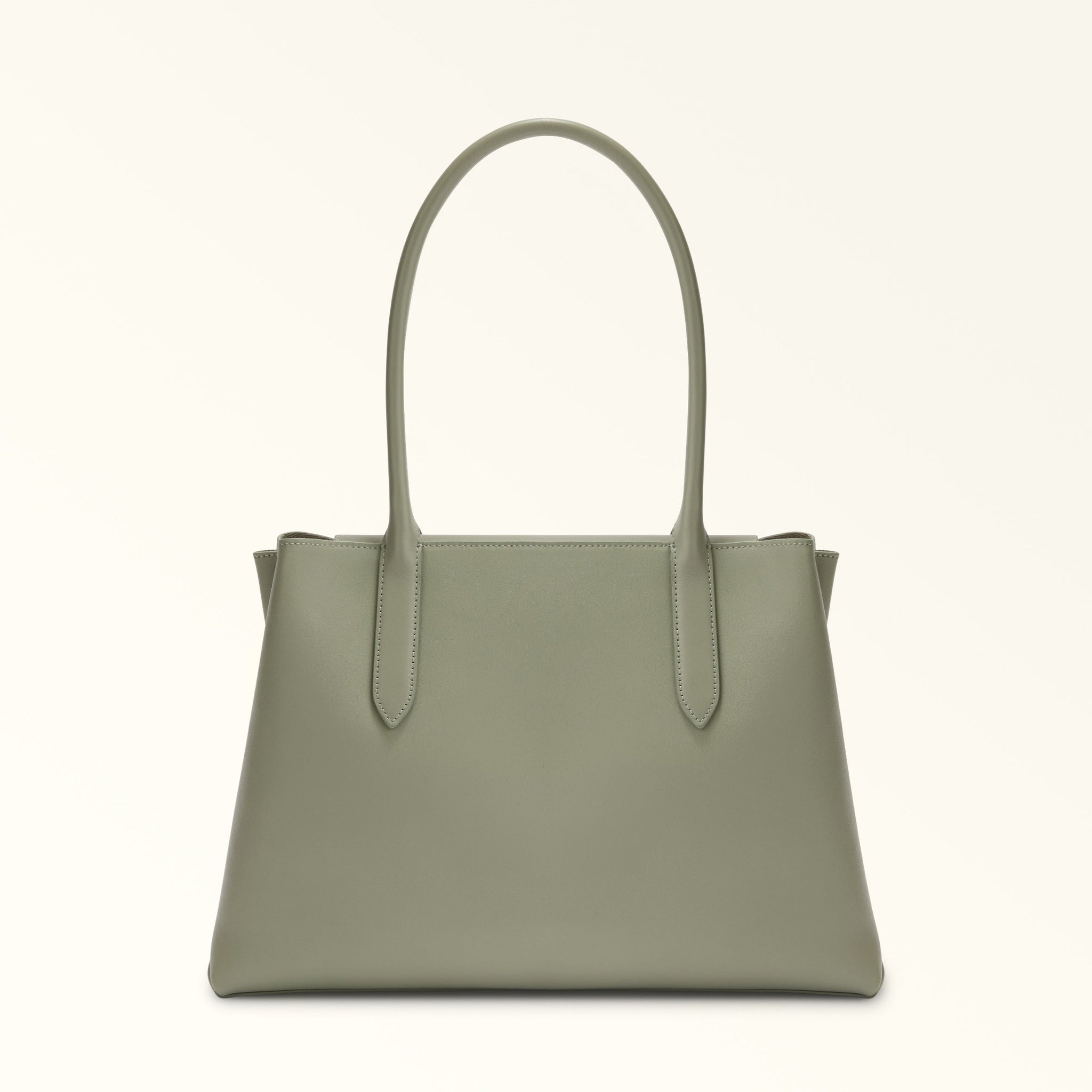 FURLA MERIDIANA TOTE BAG AGAVE b+GRIGIO int.